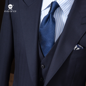 Abiti da <span class=keywords><strong>Uomo</strong></span> di Lusso <span class=keywords><strong>su</strong></span> <span class=keywords><strong>Misura</strong></span>, Stile Italiano Slim Fit in Lana Super 140'S, <span class=keywords><strong>Completi</strong></span> da Sposo per Matrimonio - Product Image 4