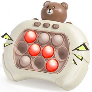 Novel Toys 2025 LED Squeeze Toys 2025 Electronic Popit Quick Push Light up Handheld Game Adhd Toys Popit for Kids - Product Image 2