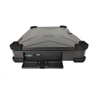Ordinateur industriel portable en alliage d'aluminium de 15.6 pouces robuste Intel I3 I5 I7 OEM ODM Stock de châssis industriel pour ordinateur portable disponible