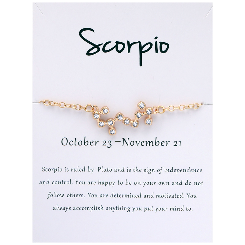 Scorpion d'or