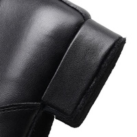 Zapatos de baile para hombre, calzado de salón latino de piel de vaca, tacones altos de 3cm, Tango