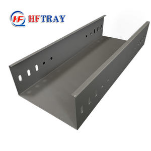 Goulotte de câbles industrielle personnalisée de 100 mm de largeur, étanche et résistante à la corrosion, pour intérieur et extérieur, en acier, type canal de surface - Product Image 3