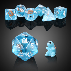 Vente en gros de dés de jeu, dés polyédriques personnalisés, dés en résine, D&D pour les jeux de rôle <span class=keywords><strong>Dungeon</strong></span> and Dragons DND - Product Image 3