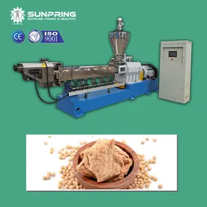 SUNPRING TVP Alimentaire/Viande De Soja Extrudeuse TVP/TSP/Pépites De Soja Machines