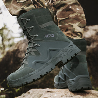 Chaussures de randonnée tactiques unisexes améliorées de Chine, chaussures légères en cuir anti-usure à réponse rapide, baskets éclairées pour l'automne et l'été