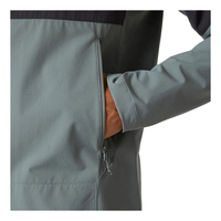 Veste coupe-vent imperméable de haute qualité pour hommes pour l'automne hiver respirant sans couture col montant fermeture éclair XL Service OEM