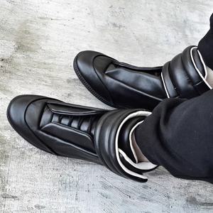 Avrupa amerikan yüksek kalite Unisex sportif atletik rahat ayakkabılar yüksek Top platformu sert giyen moda Trend eğitim - Product Image 4