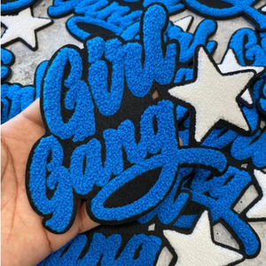 OEM transfert de chaleur de haute qualité lettre brodée personnalisée thermocollante sweat à capuche brodé Varsity Vintage <span class=keywords><strong>Patch</strong></span> pour le bricolage - Product Image 2