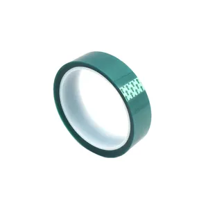 Ruban de masquage <span class=keywords><strong>en</strong></span> silicone polyester de qualité ingénierie résistant aux hautes températures, 5 mm-500 mm, vert, imperméable, sensible à la pression - Product Image 6
