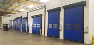 <span class=keywords><strong>Porte</strong></span> roulante industrielle en PVC haute vitesse HEXION, design moderne, ouverture latérale électrique, bien étanche, garantie <span class=keywords><strong>de</strong></span> 2 ans pour usage commercial - Product Image 4