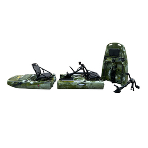 <span class=keywords><strong>Kayak</strong></span> modulaire <span class=keywords><strong>de</strong></span> pêche à propulsion à pédales portable <span class=keywords><strong>de</strong></span> haute qualité, 9 pieds, une personne, détachable, en deux sections - Product Image 5