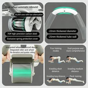 Ruedas Ab Roller de Diseño Avanzado para un Fortalecimiento Abdominal Profundo en Casa, el Gimnasio o <span class=keywords><strong>al</strong></span> Aire Libre - Product Image 6