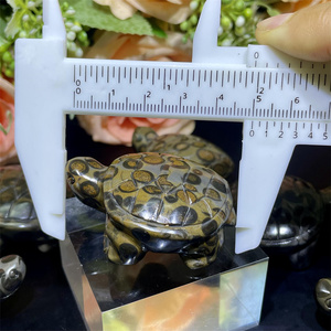 <span class=keywords><strong>Tortuga</strong></span> de <span class=keywords><strong>Jaspe</strong></span> con Piel de Leopardo Tallada en Piedra Natural, Precio Económico Directo de Fábrica, para Feng Shui - Product Image 6