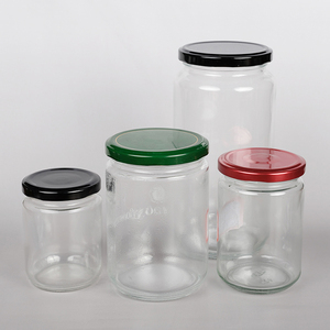Bocaux en verre ronds de 6oz avec couvercles 180ml 220ml 380ml bocaux scellés à confiture et miel vente en gros - Product Image 4