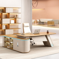 Moderno capo personale ufficio scrivania semplice tavolo da lavoro tavolo in legno Executive Desk