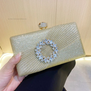 New Cross-border Foreign Trade Super Flash Birthday Wedding Dress Celebrity Handheld Evening Bag Night Temperament Tanjing - Product Image 3