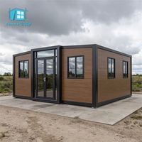 Kits de maisons préfabriquées compactes à prix compétitif, maisons conteneurs préfabriquées personnalisables, maisons conteneurs préfabriquées extensibles à plusieurs chambres