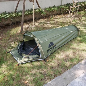 Nâng Cấp Ngoài Trời Siêu Nhẹ Swag Túi Ngủ Bivvy Người Duy Nhất Cắm Trại Đi Bộ Đường Dài Backpacking Lều - Product Image 4