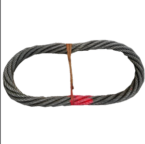 耐久性のある鋼材料エンドレスワイヤーロープロムメットスリング用途用途用の多用途の円形および平らなパターン - Product Image 2