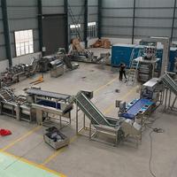 Machine de fabrication de chips de pommes de terre entièrement automatique à grande capacité pour la production commerciale de chips de pommes de terre