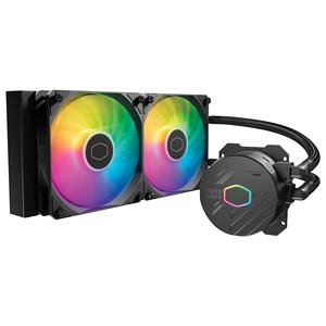 Cooler Master MasterLiquid B240 Core 240mm Close-Loop AIO Liquid CoolerARGB Sync Gen S Coldplate Pump 120mm PWM, CryoFuze 14W/mK - Product Image 2
