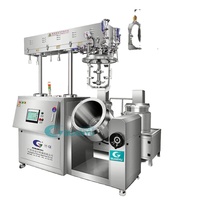 Machine de fabrication de crème pour le visage et lotion corporelle à grande vitesse, mélangeur sous vide, homogénéisateur et émulsifiant pour crème cutanée