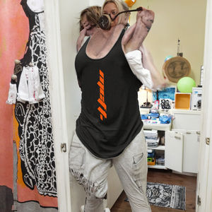 Débardeur de sport respirant imprimé à col rond pour homme, idéal pour la musculation, le fitness et l'entraînement - Product Image 3