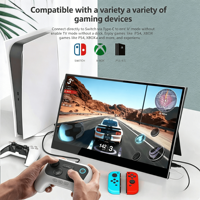 12,1 inch 21:9 Ultrawide draagbare monitor 1920x860 99% sRGB 300 Nits 0,49 kg Zilver Externe bar sub-scherm voor PC Laptop Telefoon