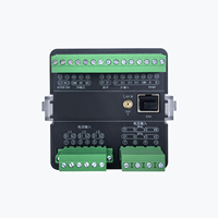 Medidor de Panel ES600C-X-12 con Monitoreo Inalámbrico de Temperatura LoRa, 12 Canales, Ethernet, Modbus TCP, Clase 0.2S, Trifásico, CE, de Fábrica