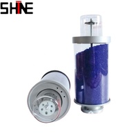 Filtre anti-humidité pour transformateur en aluminium et plastique, simple/double respiration, avec particules de gel de silice bleues