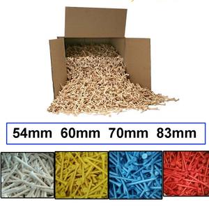 ゴルフTシャツバルク木製カスタムロゴOEM工場価格ゴルフTシャツ木製竹50個入り1つのバッグまたはバルク高速で良い価格 - Product Image 2