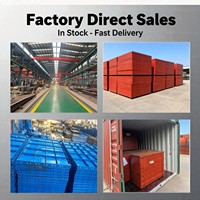 Encofrado de Acero Galvanizado de Alta Resistencia con Estructura Modular para la Construcción de Estructuras de Hormigón