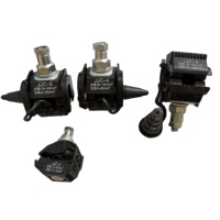 Connecteur de perçage isolé 1kV pour câble IPC 6-95mm, répartiteur de câble, ligne de distribution aérienne, logo personnalisé OEM, fourni par l'usine