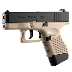 G26 игрушечный пистолет непрерывный бросок снаряда может стрелять из мягкого пистолета мини-пистолет G26, детский игрушечный пистолет, безопасный пистолет, прочный реквизит