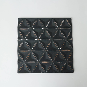 Black Square MDF Wall Decor 16x16 Elegant Home Accent - Product Image 6