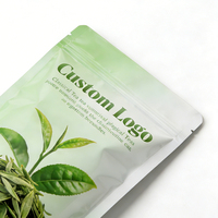 Sachets d'emballage personnalisés réutilisables, résistants à l'humidité, pour thé aux herbes, thé vert en vrac