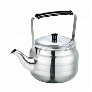 Tè in acciaio inox moderno stile <span class=keywords><strong>turco</strong></span> Set teiera di alta qualità Versatile bollitore in metallo per viaggi a casa e campeggio - Product Image 2