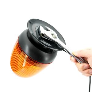 Luce Stroboscopica di Emergenza a 4 <span class=keywords><strong>LED</strong></span> per Griglia R65 Ambra Blu Bianca IP66 per Veicoli - Product Image 4