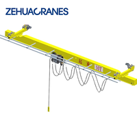 Pont roulant monopoutre de style européen de 10 tonnes, portée 10 m, avec palan électrique télécommandé de 9 tonnes, personnalisé - Prix