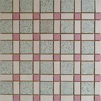 Carreau de céramique de cafétéria de style rétro de Hong Kong Carreau de pierre de mosaïque de style ancien Imperméable et résistant à l'usure