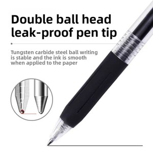 ปากกาเจลแบบกดหดได้ แห้งเร็ว พิมพ์โลโก้ได้ ขนาด 0.5 มม. สำหรับเซ็นเอกสาร ใช้ในสำนักงาน ใช้สอบสำหรับนักเ<span class=keywords><strong>ร</strong></span>ียน ขายส่ง - Product Image 2