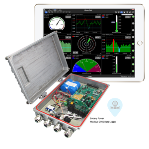 Capteur intelligent de niveau d'eau sans fil, faible consommation d'énergie, capture de données Modbus, enregistreur de données de température pour stations météo GPRS - Product Image 5