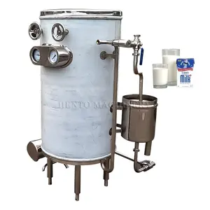 SS 304 süt sterilizatör/Uht sarmal tüp süt sterilizatörü/suyu sterilizasyon makinesi