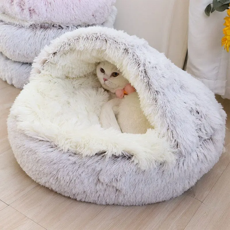 2024 Pet Houses Large Washable Luxury Cat Bed Pet Dog Bed For Dogs And Cats Of All Size