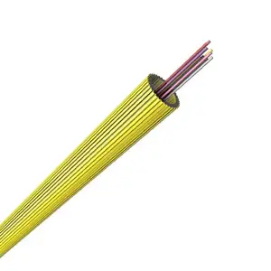 Grosir Cina kabel serat optik tiup udara G657 A1 kabel serat 2/4/6/8/12 Core 1.15mm 1.35mm 1.5mm 1.65mm