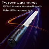 Portable LED Light Stick Handheld Photography Fill Light avec trépied Stand Mobile Video Lighting Equipment Studio Lamp