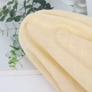 Tela Antideslizante Blanca Natural 24s, Tela Lavada para Camisas, Vestidos y Pantalones, Material a Cuadros Tie-Dye - Product Image 3