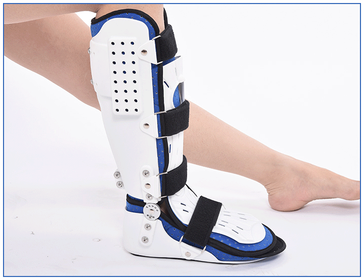 Angle adjustable ankle joint fixed support bracket calf ankle foot fracture sprain protector foot support