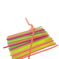 Paille en PLA biodégradable de qualité alimentaire 100% paille Bio colorée écologique paille à boire en PLA