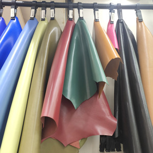 Bebé becerro <span class=keywords><strong>Real</strong></span> cuero de vaca patrón recto pequeña vaca cuero de grano completo para ropa zapatos bolsas - Product Image 6